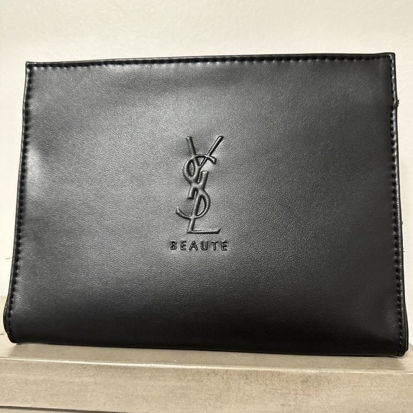 Yves Saint Laurent Black Beaute Clutch YSL - Picture 1 of 4
